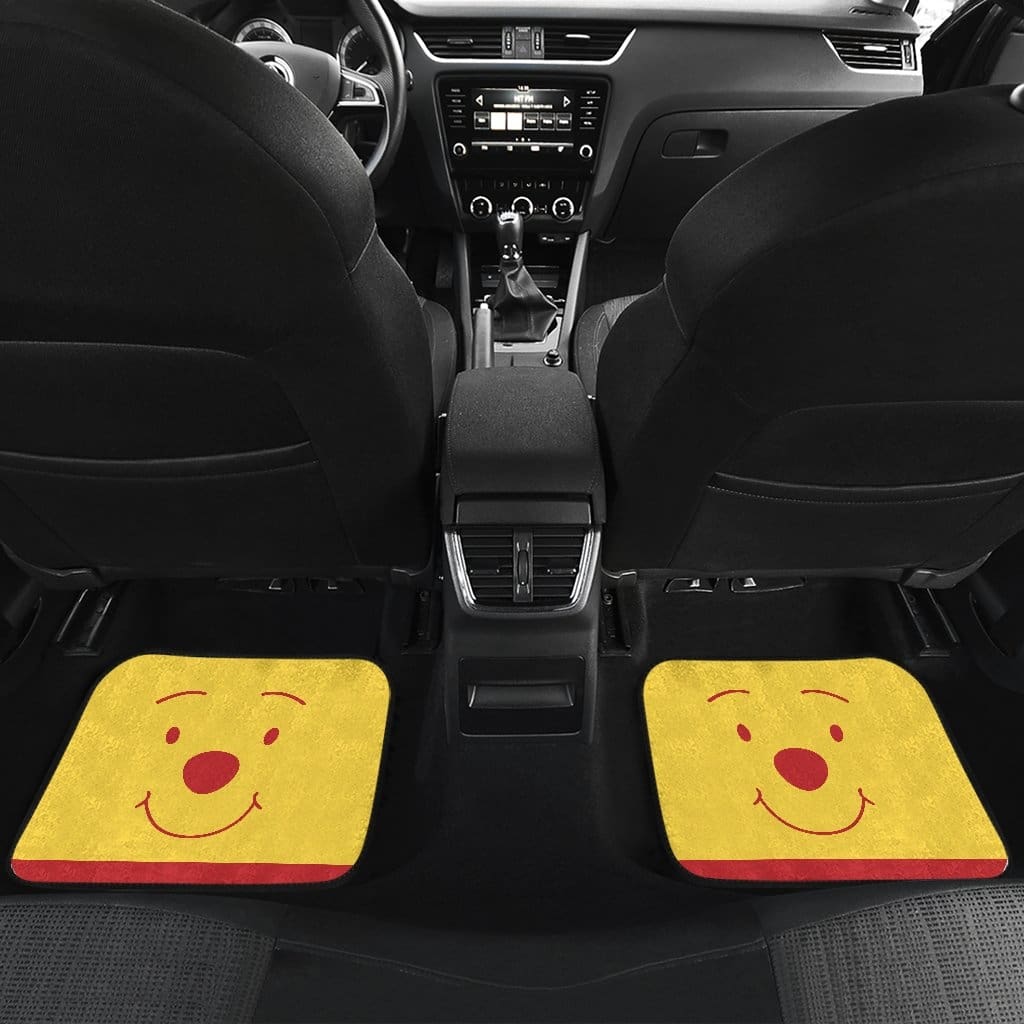 Winnie The Pooh Front And Back Car Mats 13 Set Of 4 99shirt