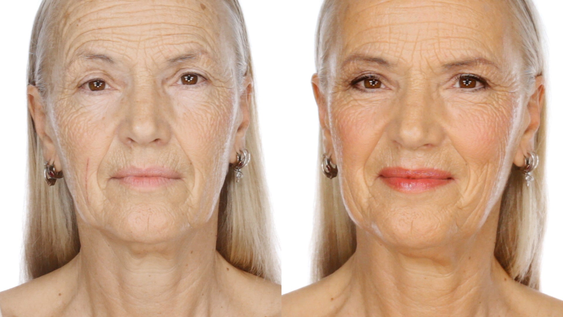 65 And Older Nude Beach - Glowing, Youthful Make-up Look for Mature Skin | Lisa Eldridge