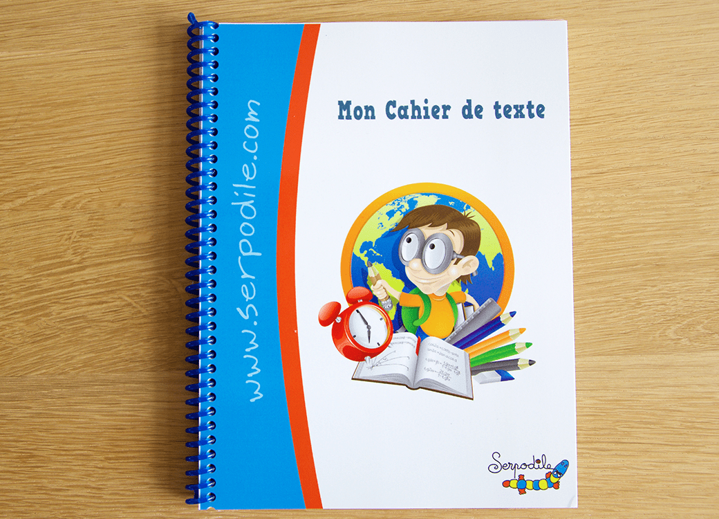  cahier  de texte Serpodile