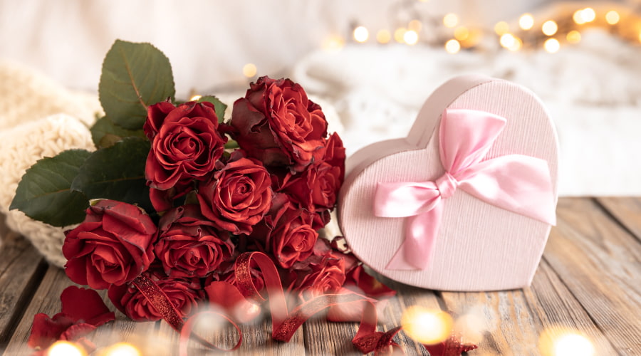 red roses bouquet 