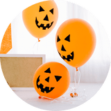 Pumpkin Balloon Garland