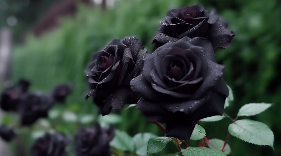 make black roses