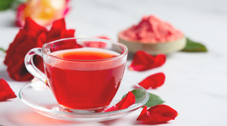 5 Best Dried Rose Petals Tea - DIY Rose Petal Tea – VedaOils