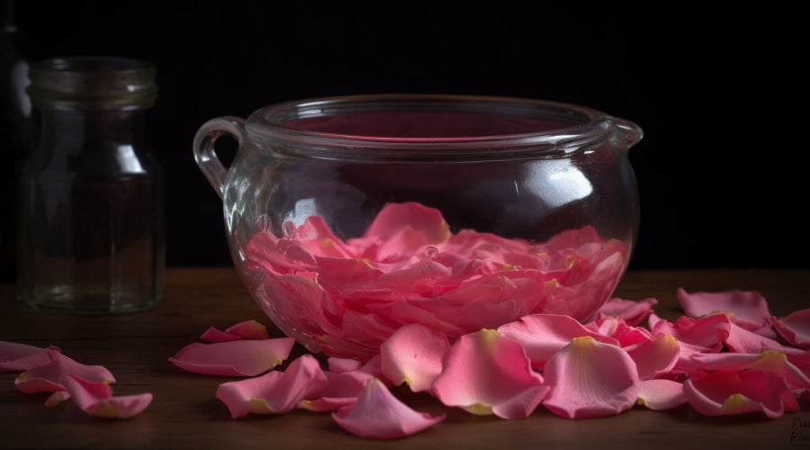 making rose water at home