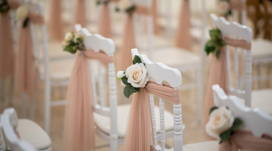 Wedding Decor on Chairs