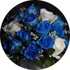 Blue Unusual-Colored Roses