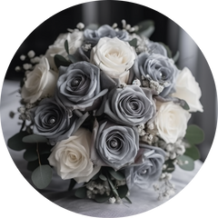 Silver Colored Roses