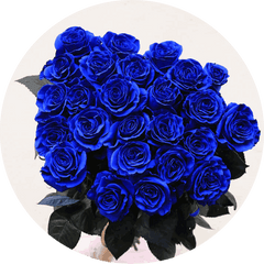 Blue roses