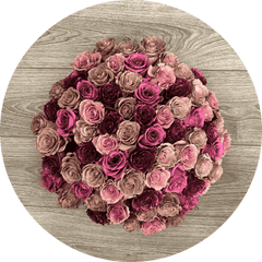 Maple Serenade Fresh Rose Bouquet