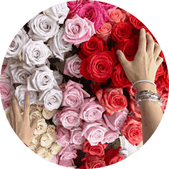 Rosaholics’ personalized bouquets