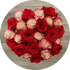 Wild Spirit rose bouquet