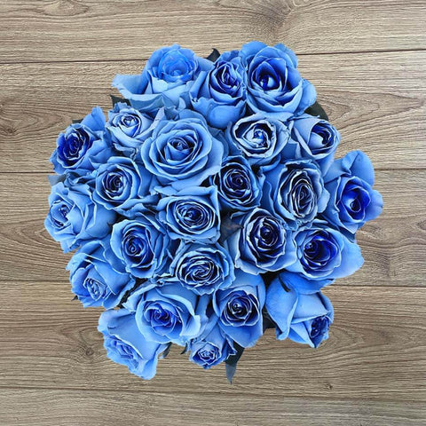 The Mystery Of Blue Roses Roses Delivery Rosaholics Com