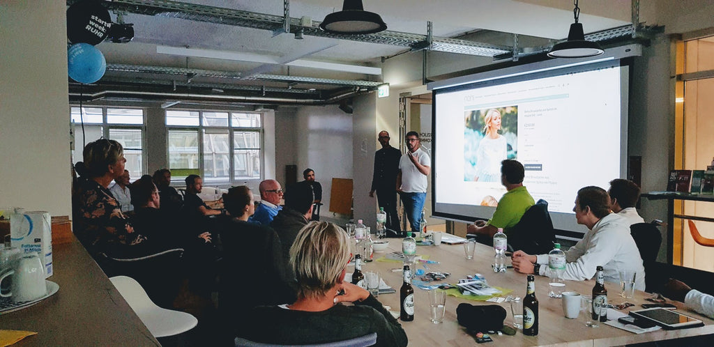 Leo von Noni beim Shopify Meetup in Essen - inara schreibt