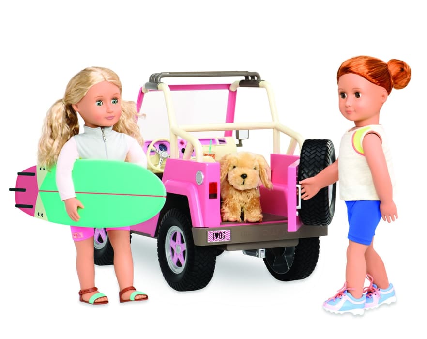 next generation doll jeep