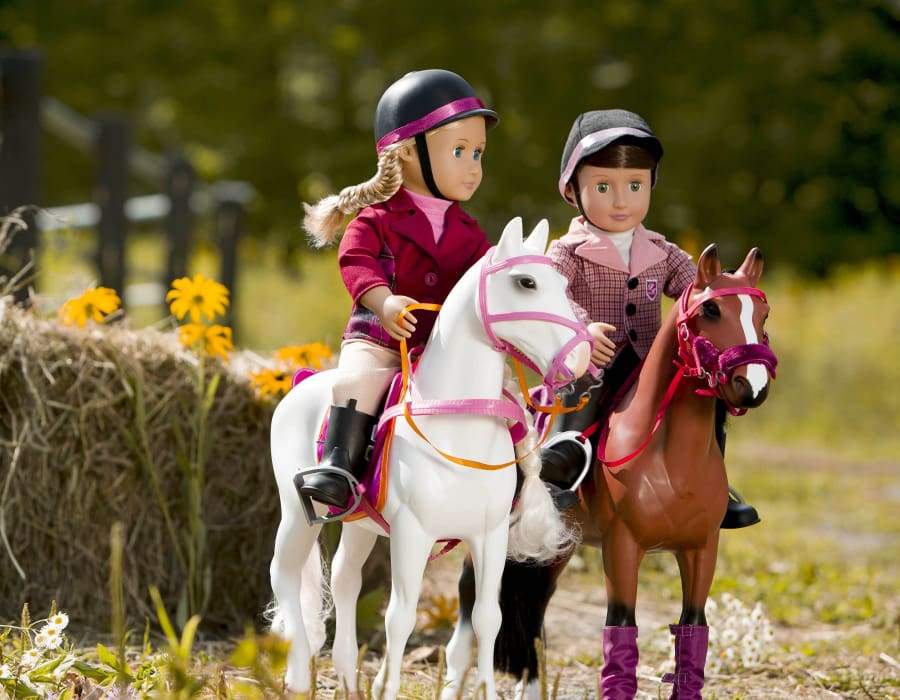 our generation horse riding doll