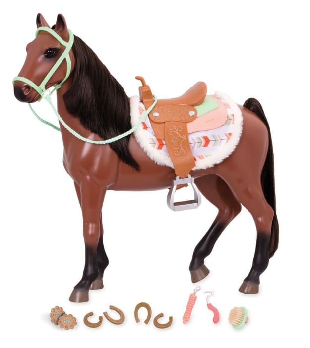 our generation horse riding doll