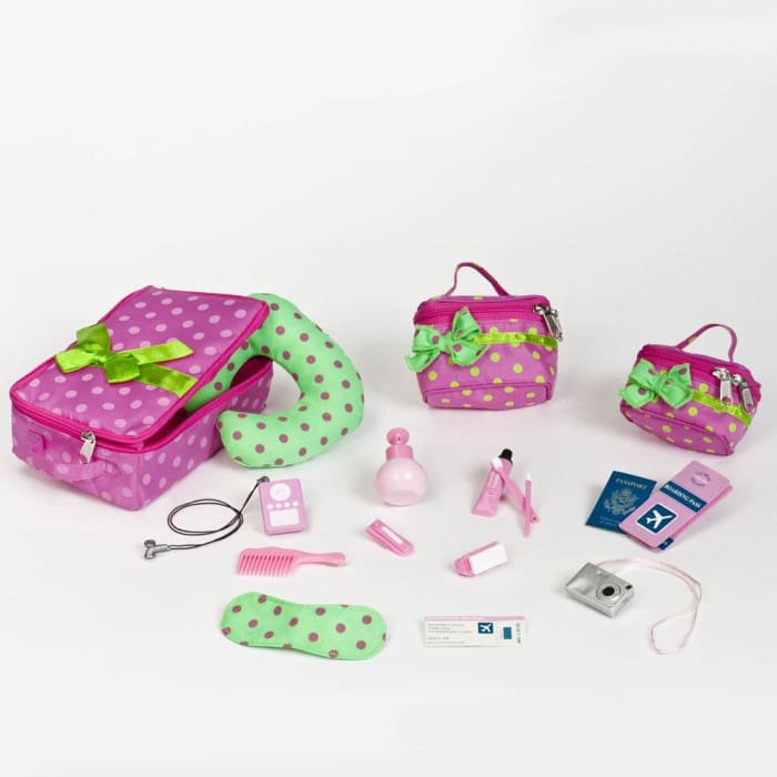 doll luggage set