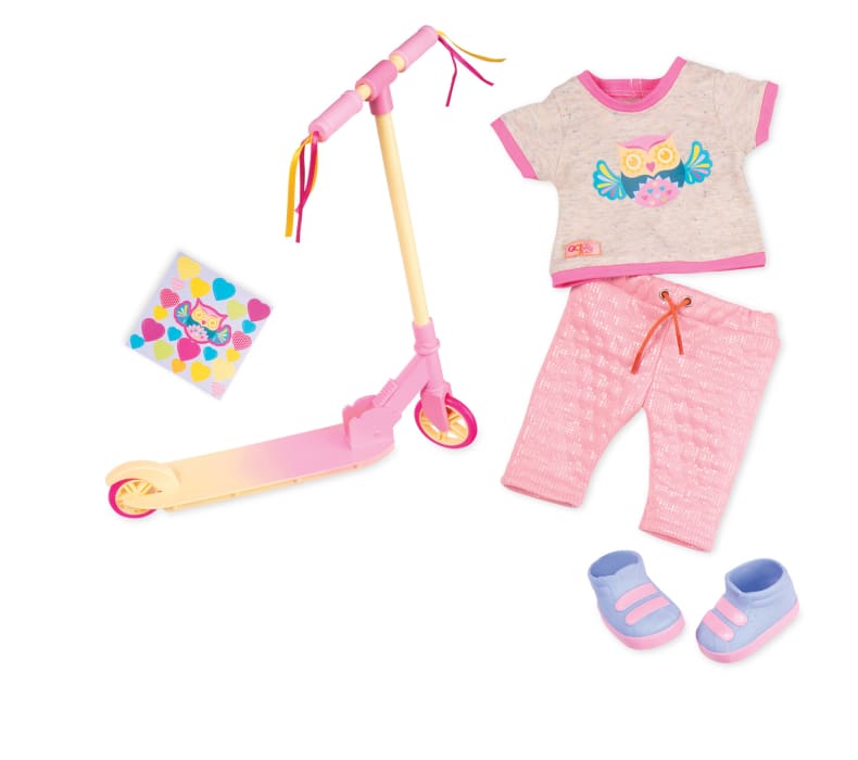 our generation doll scooter set