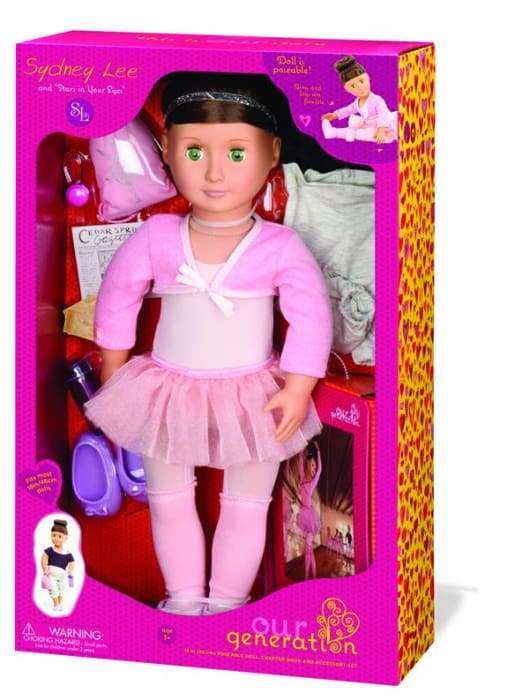 our generation deluxe doll sydney lee 46cm