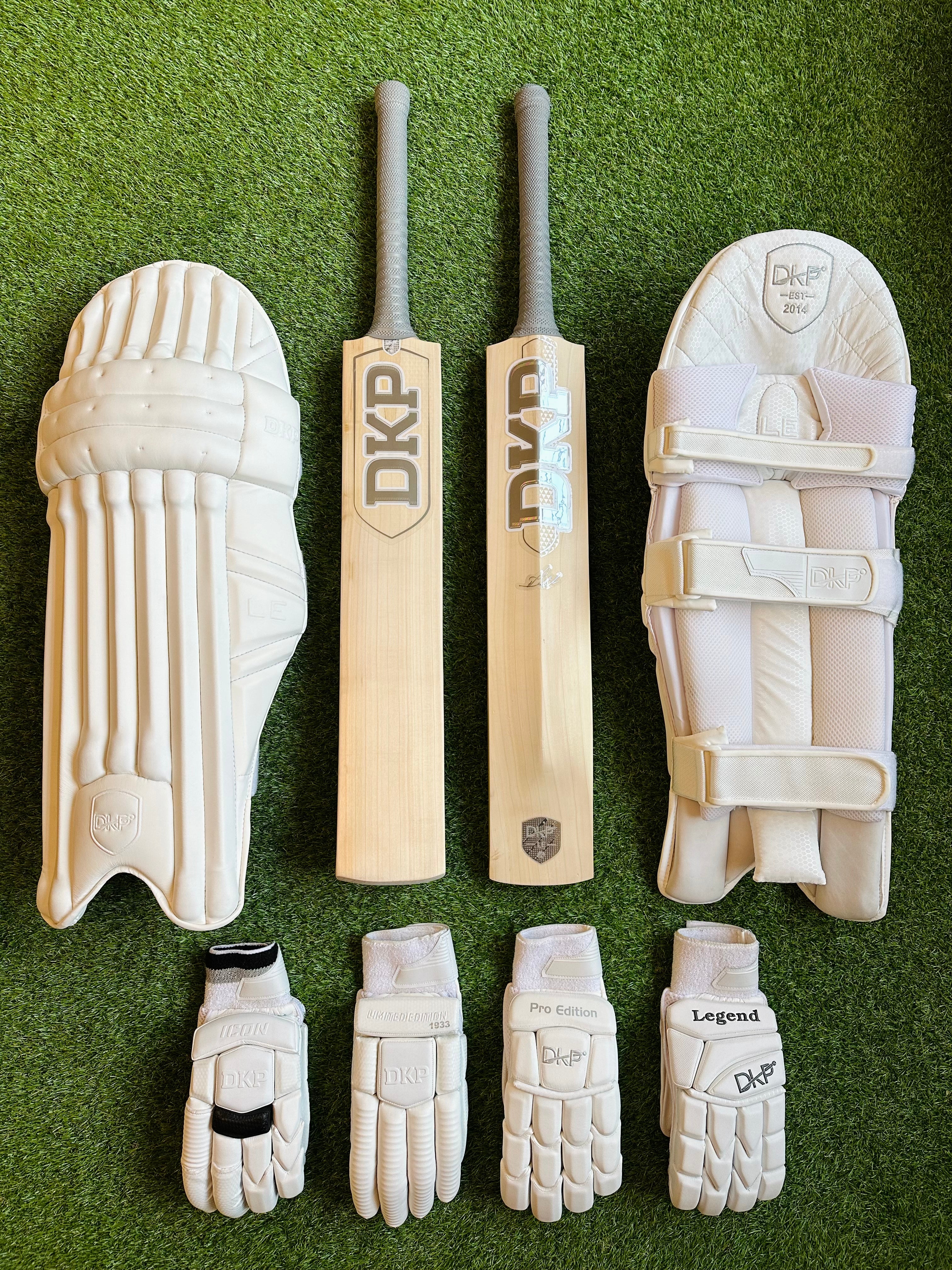 DKP Limited Edition Bundle | Cricket Bat | Cricket Gloves | Cricket Pads | Cricket Bag