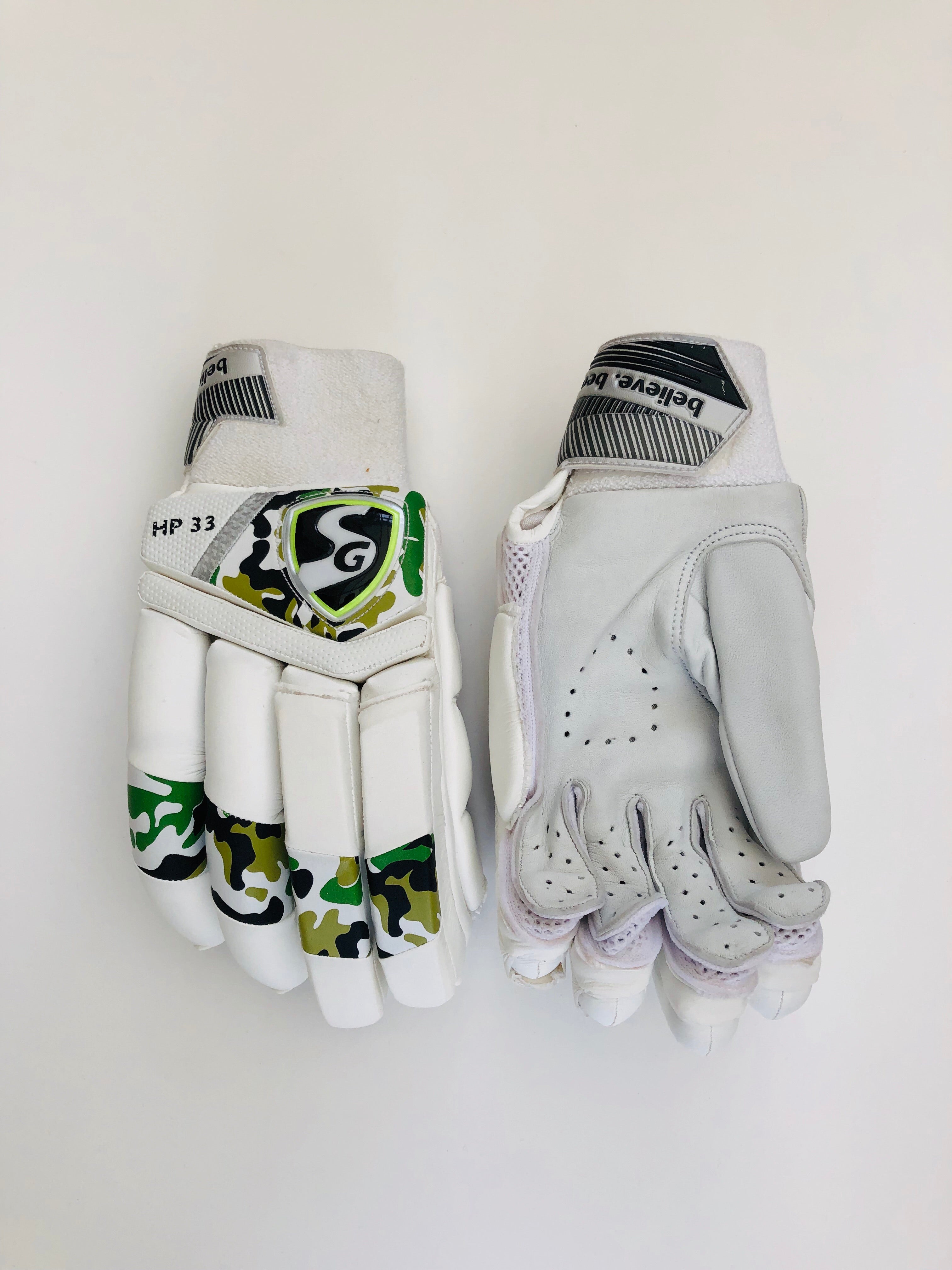 SG HP 33 Cricket Batting Gloves | As used by Hardik Pandya