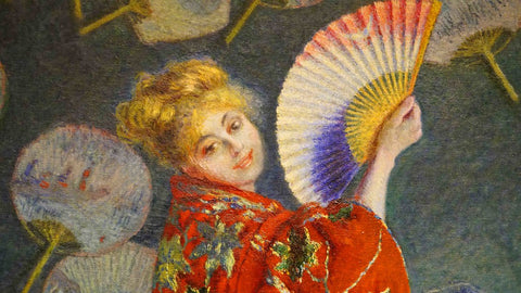 Le Japonaise by Claude Monet 1876