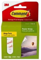 command strips for posters