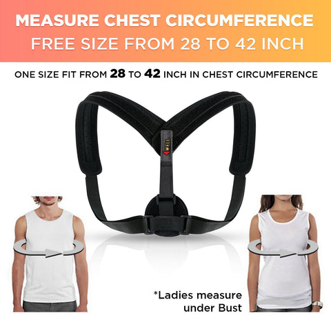 Back Posture Corrector Brace size