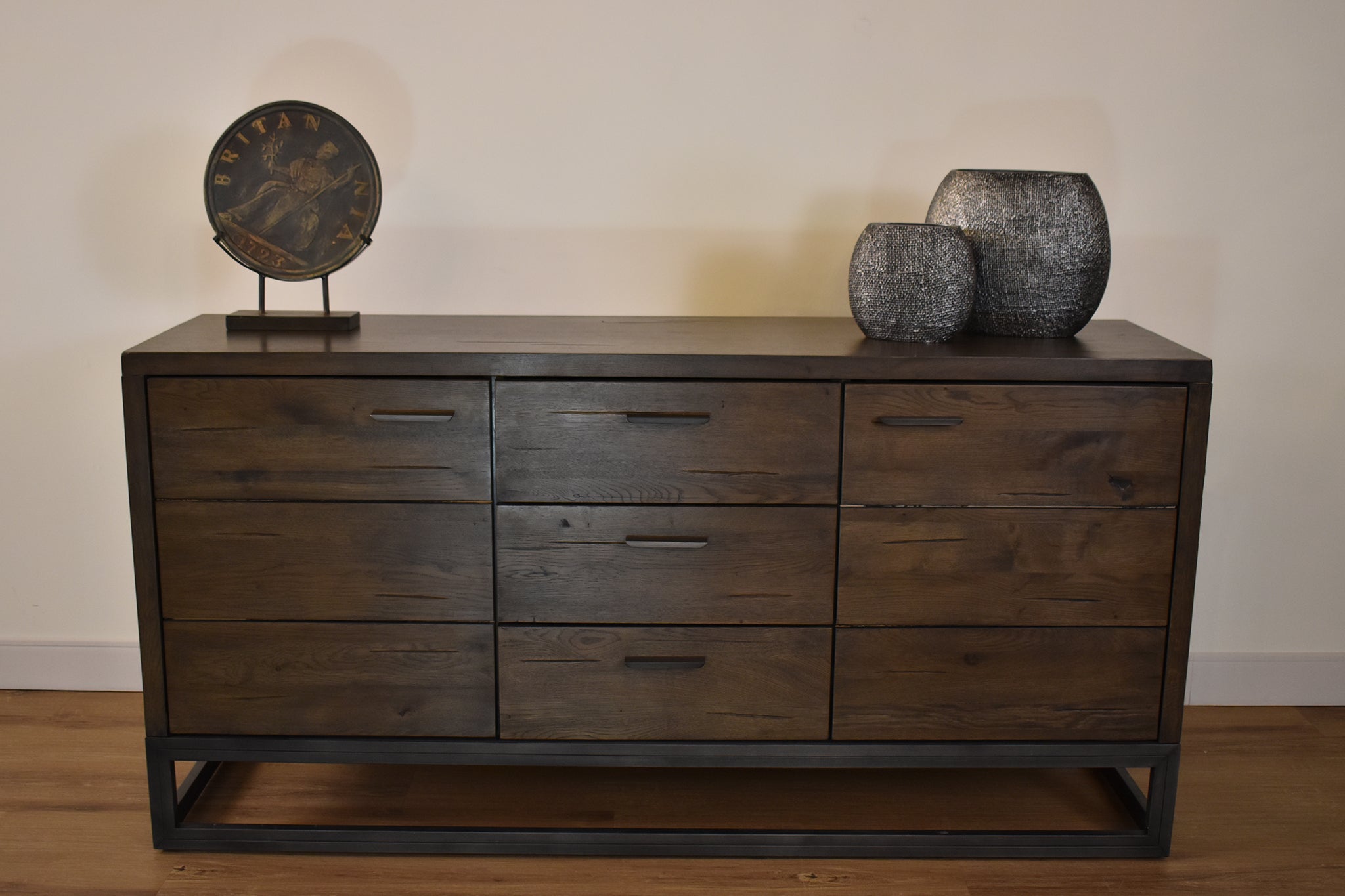 Toronto Espresso Brown White Oak 31 5 Sideboard Exclusive At