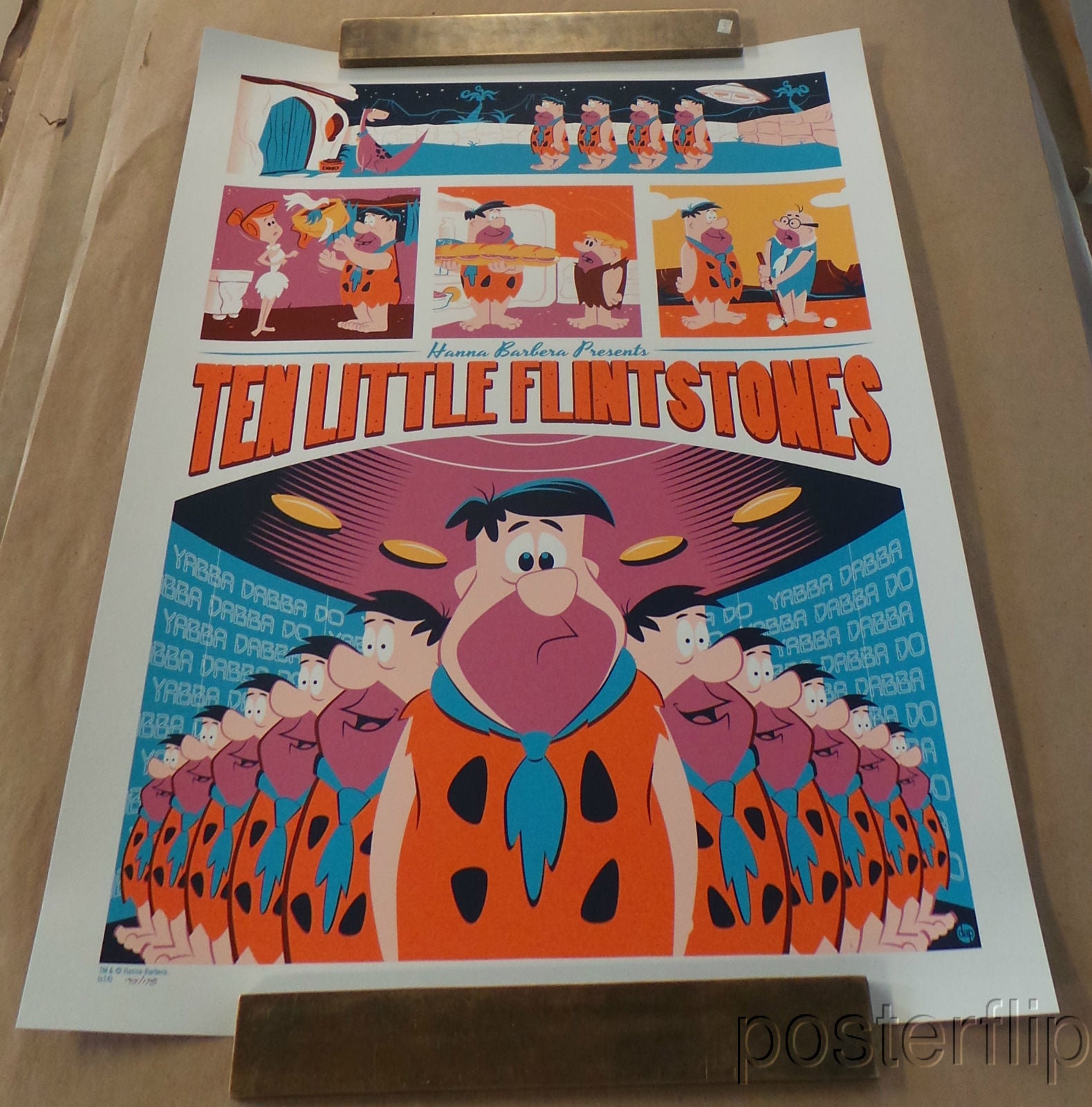 the flintstones ten little flintstones