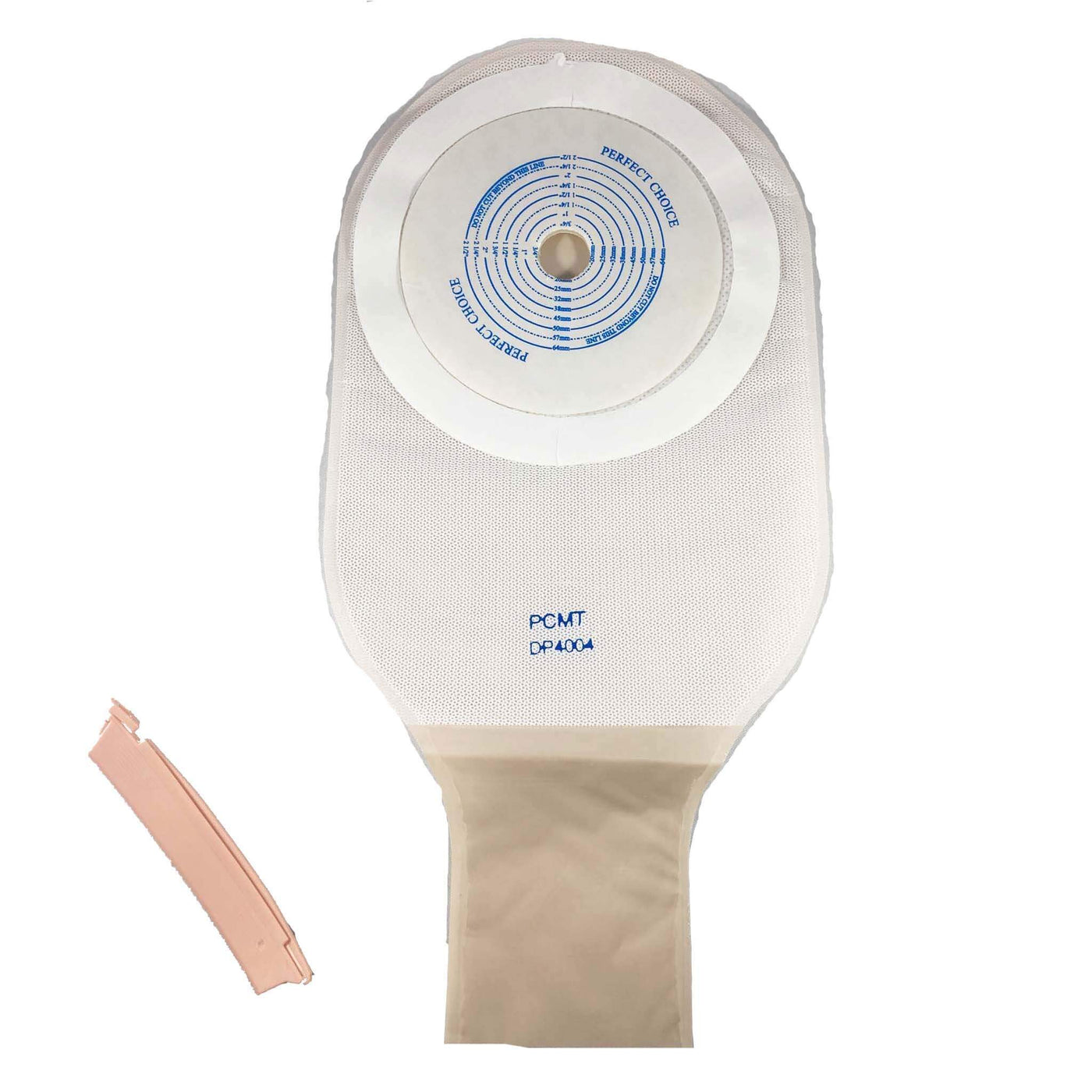 Perfect Choice One Piece Cut To Fit Drainable Pouch Beige Meridian Medical Supply