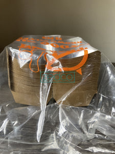 Paper Hotdog Box - Clamshell (25 Pcs) Boxes