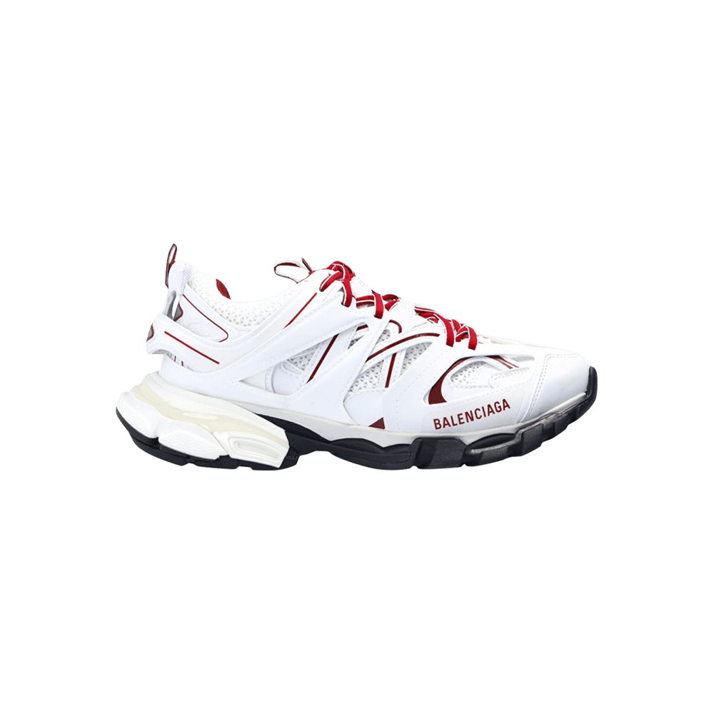 balenciaga track white red