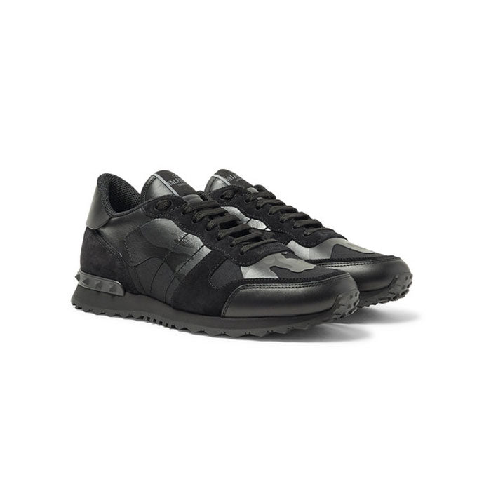 valentino trainers triple black