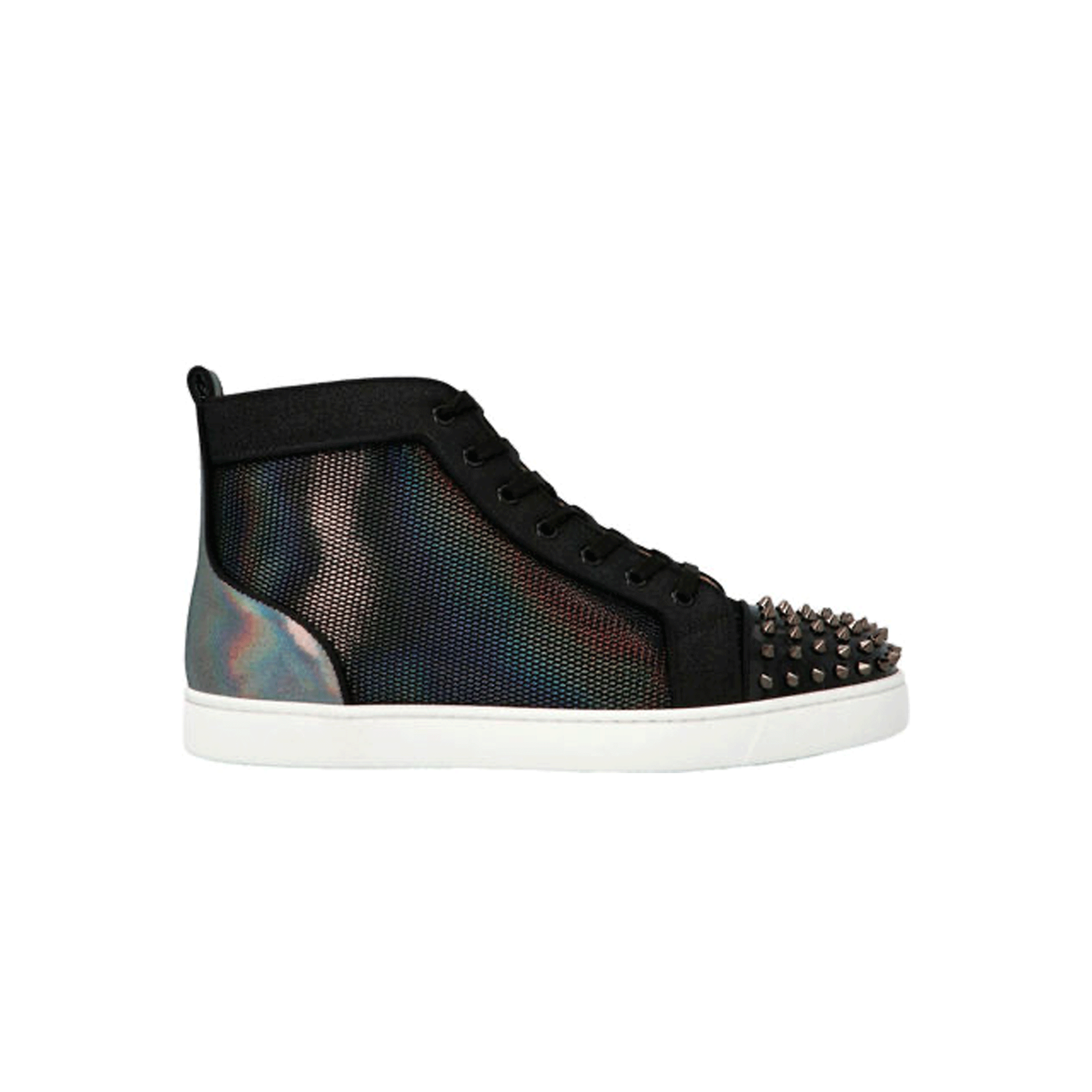 louboutin black high top