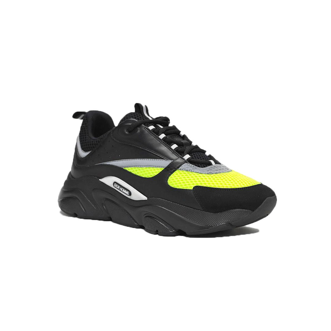 dior sneakers b22 yellow black