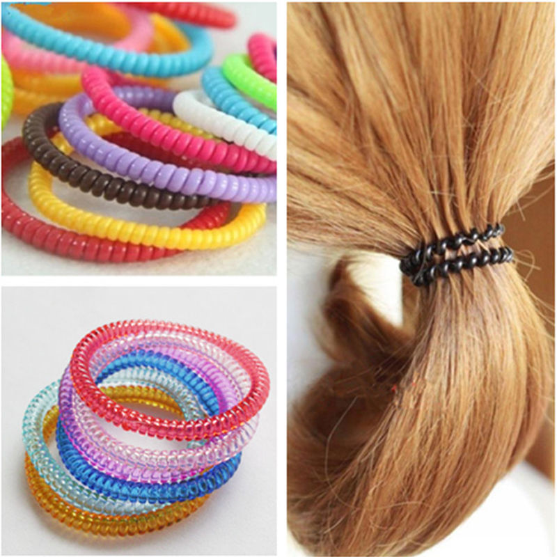 Super Thin Telephone Wire Ropes Hair Band