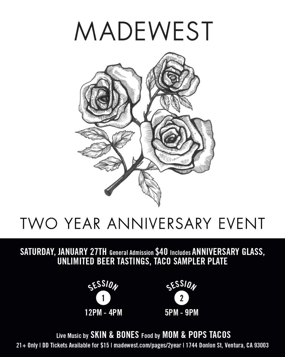 MadeWest 2 Year Anniversary