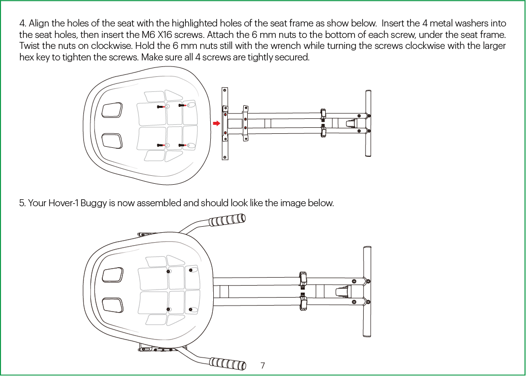 Hover 1 Kart Buggy Attachment Hover 1 Rideables