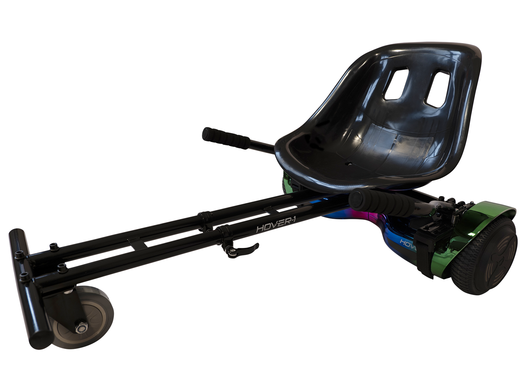 HoverTech 1 All In One Hover Cart Attachment For Hoverboard - Transform  your Hoverboard into a Go Kart with Hovercart - Blue 