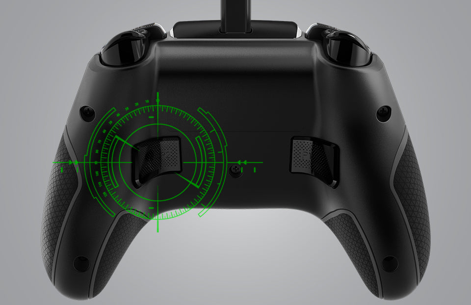 Mappable back buttons include Pro-Aim Focus mode