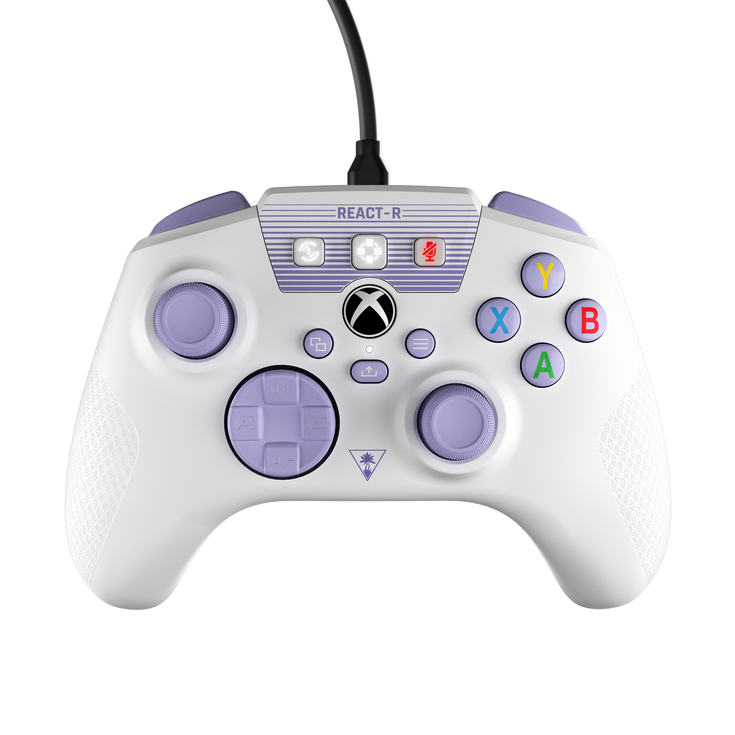 Image of REACT-R™ Controller – Wired, White/Purple