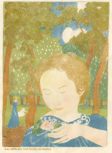 Maurice Denis - Amour - Les attitudes sont faciles et chastes - Attitudes are easy and chaste