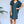 KAI TEAL STRETCH T.SHIRT DRESS
