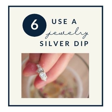 Jewelry Guide: Tip #6 Use a jewelry silver dip