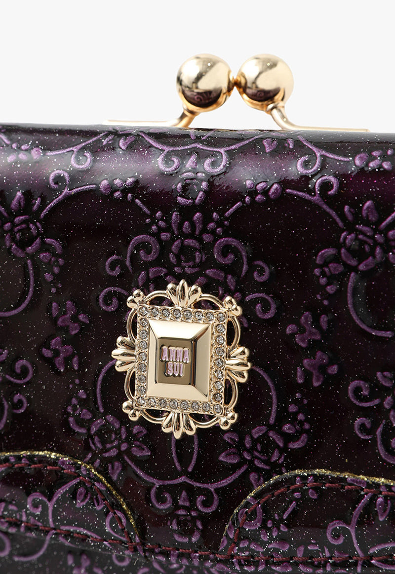 ANNA SUI ルーミー 口金二つ折り財布-