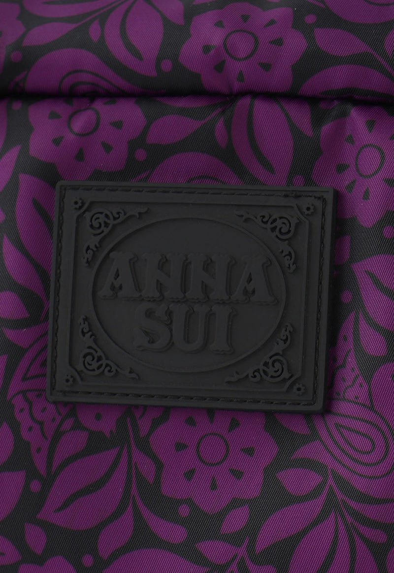 爆買い新作 ANNA SUI アナスイ アーカイブプリント幾何学ボストン