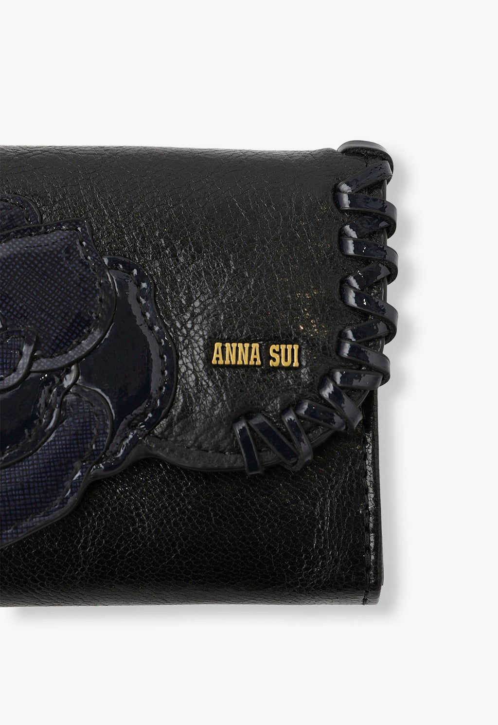 全商品オープニング価格 ANNASUI アナスイ 牛革製マルチケース