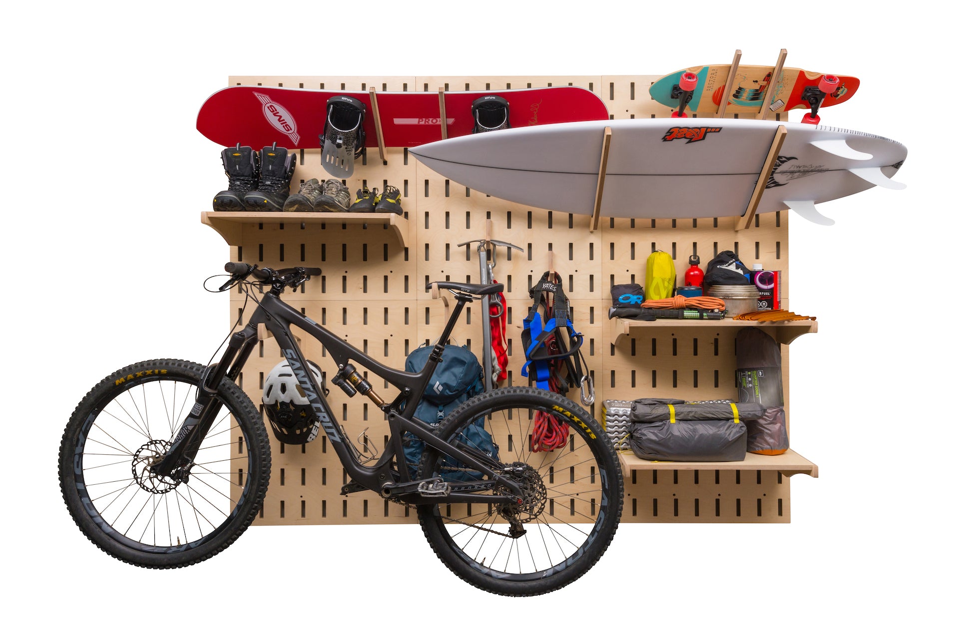 Retail Display Store Fixture Bike Rack Shelf Hook