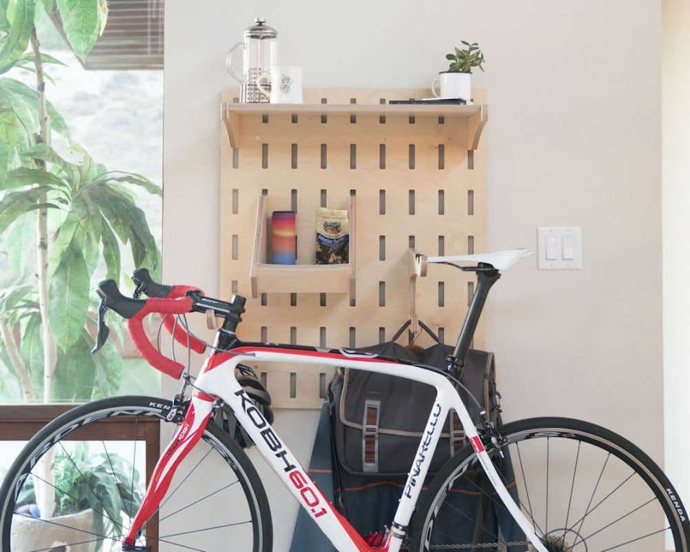 Modern Bike Rack for urban condo, apartment, or home.